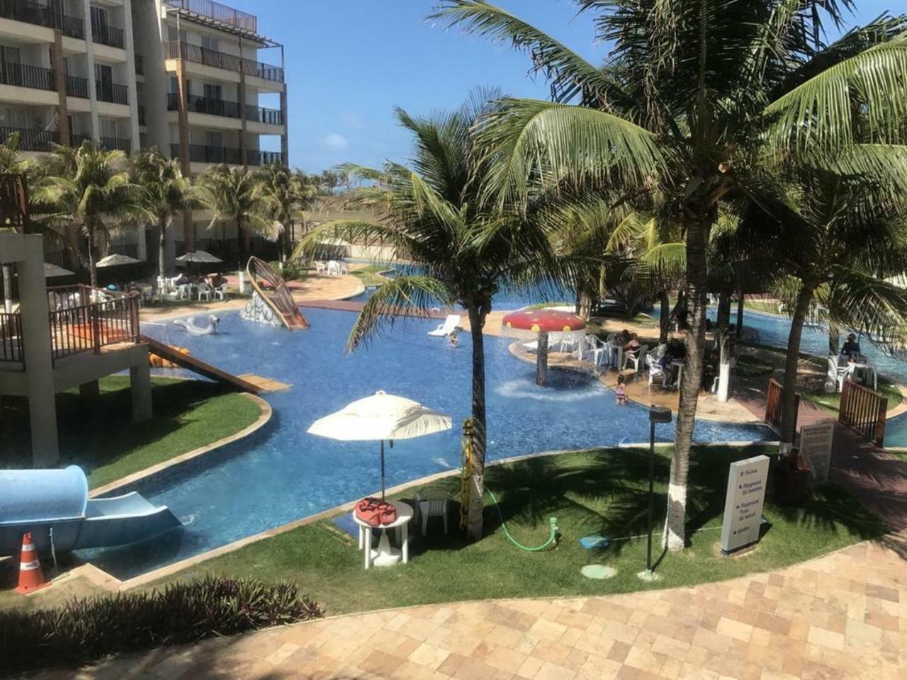 Apartamento Completo No Beach Living Porto Das Dunas - Apto Luxo アキラス エクステリア 写真