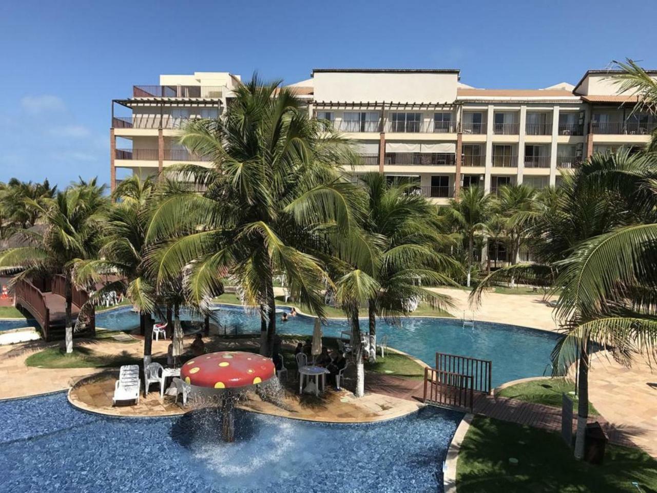 Apartamento Completo No Beach Living Porto Das Dunas - Apto Luxo アキラス エクステリア 写真