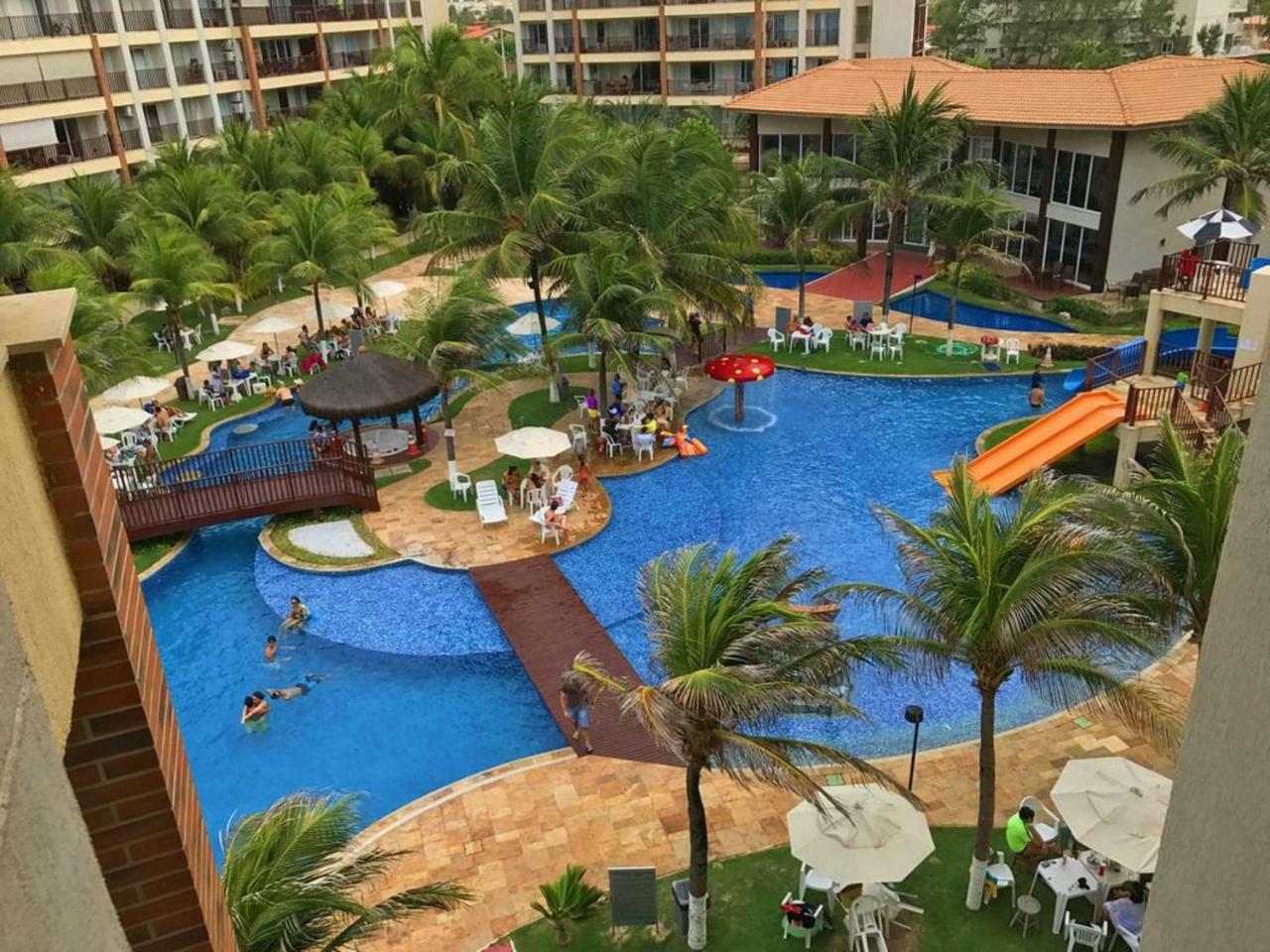 Apartamento Completo No Beach Living Porto Das Dunas - Apto Luxo アキラス エクステリア 写真