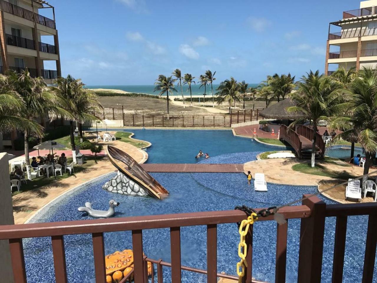 Apartamento Completo No Beach Living Porto Das Dunas - Apto Luxo アキラス エクステリア 写真